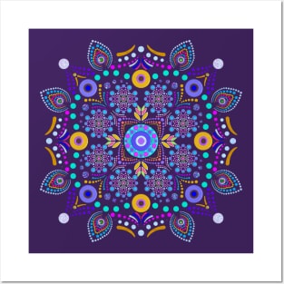 Ornate Mandala Posters and Art